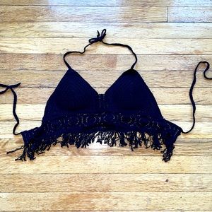Boho Crocheted Top
